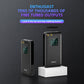 AWithZ portable spot welder, two black handheld units with color screens