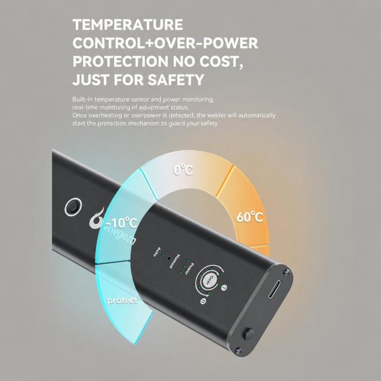 Awgem AS1 Portable Spot Welder Handheld Battery Welder Support Replaceable Pin Adjustable Spacing, AS1