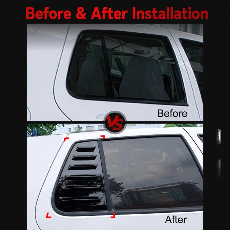 For Volkwagen Golf MK4 1997-2006 Car Triangle Louver Window Decals