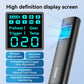 Spot welder with HD display screen showing preheat, gear, and temperature readout