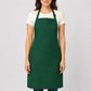 Polyester Bib Apron with Pockets Adjustable Neck Strap Water Resistant Chef Apron