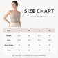 Women Integrated Square Neck Sports Tank Top Wide Strap Shock Absorbing Yoga Wear For Running, S, M, L, XL