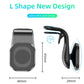 Compact L-shape car phone holder vent mount with clamp dimensions