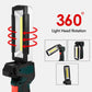 E-SMARTER KXK07 Portable Handheld Camping Light Foldable Magnetic With Hook Work Light