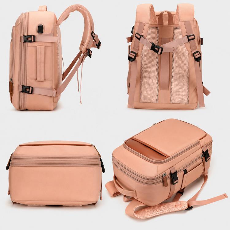 REMOID Expandable Travel Backpack Flight Approved Carry On Bag 30L Large Laptop Weekender Daypack