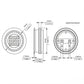 Pneumatic Car Tweeter Vehicle Ribbon Speaker