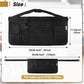 Server Apron with Pockets Water-Resistant Waist Apron for Waitress Waiter with Adjustable Buckle Strap