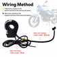 YL-037 12V Long Strip Motorcycle Speaker With Handlebar Switch Bluetooth FM Scooter Audio