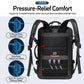REMOID Expandable Laptop Backpack Water-Resistant Business Travel Bag, 9907