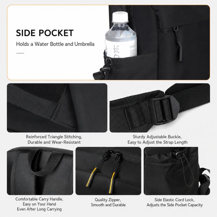 REMOID Slim Laptop Backpack Water-Resistant Travel Daypack