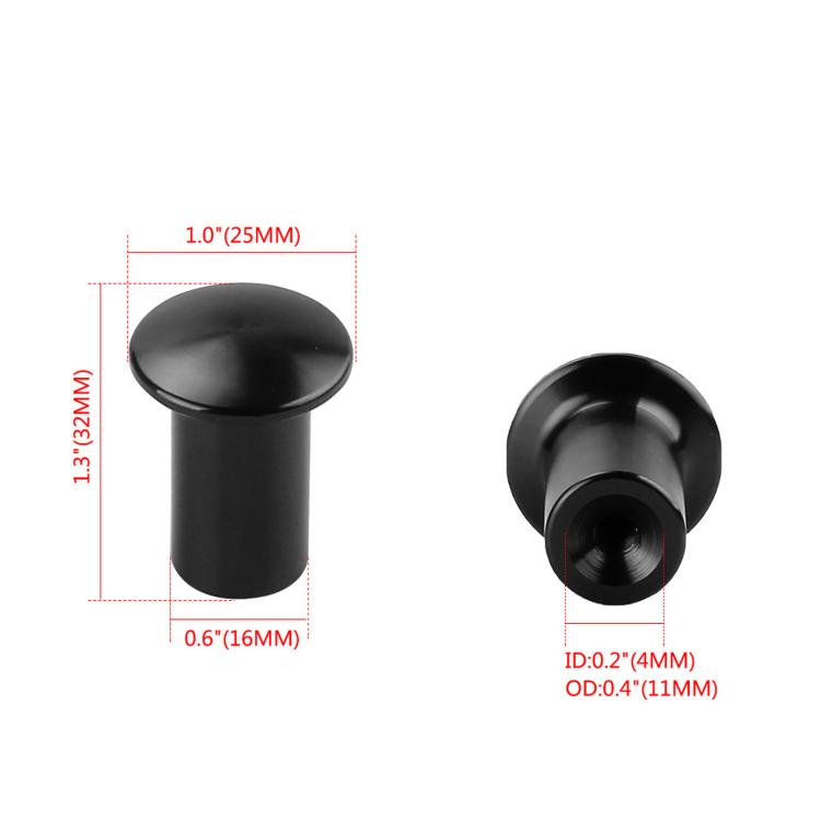 Aluminum Alloy Car Modified Handbrake Release Button Cover