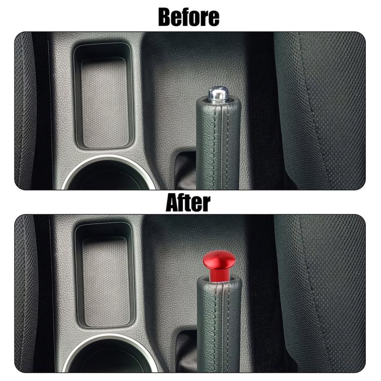 Aluminum Alloy Car Modified Handbrake Release Button Cover