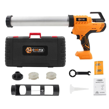 COOFIX 6-Speed Adjustable Grout Tool Portable Auto-Retract Caulk Applicator, No Battery & Charger