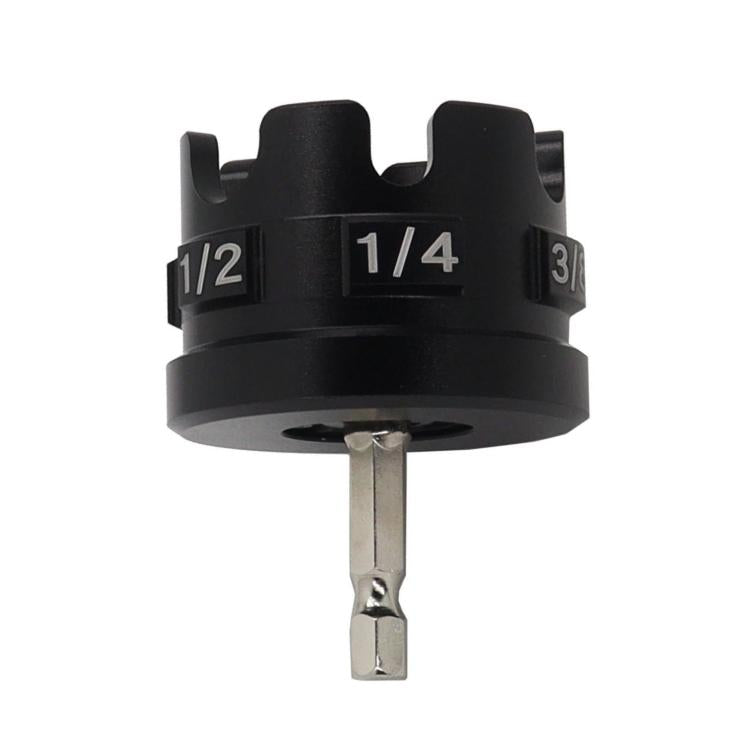 Electric Drill Hex Shank Nut Extractor Drill Bit Adapter, Aluminum, Plastic