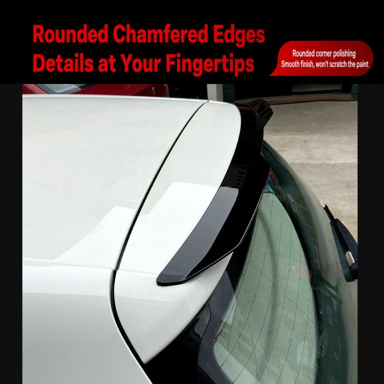 For Hatchbacks & SUVs Universal Rear Roof Spoiler Mod Parts