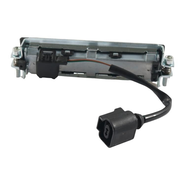 Trunk lid release switch unit with connector cable and black switch body