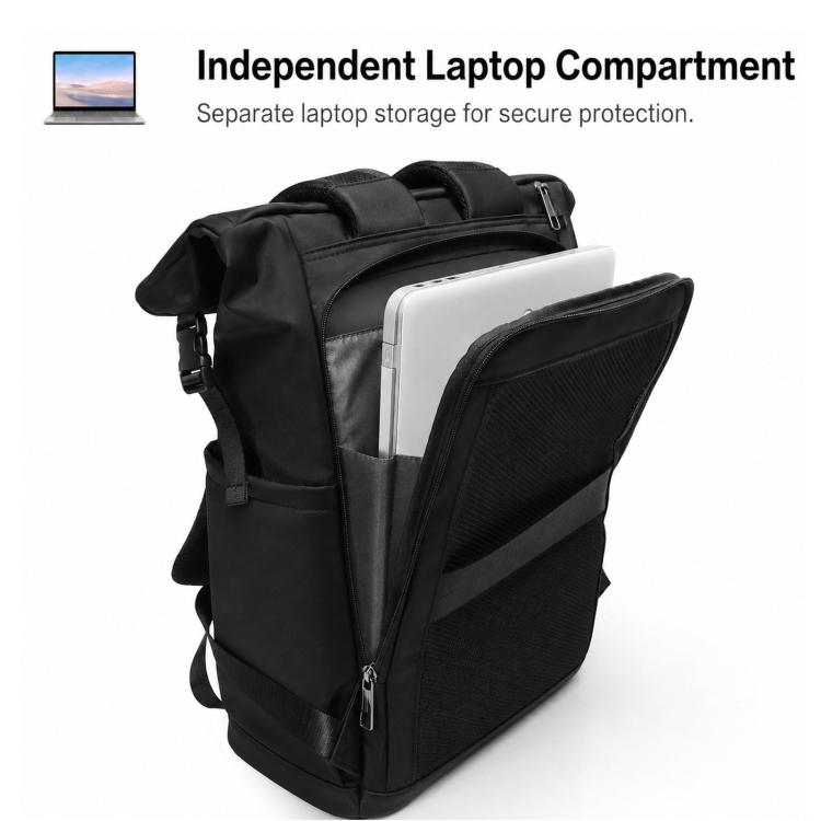 REMOID Casual Business Laptop Backpack Water Resistant Travel Commute Daypack