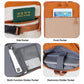 Laptop backpack with side pocket, front pocket, and divider pockets for electronics