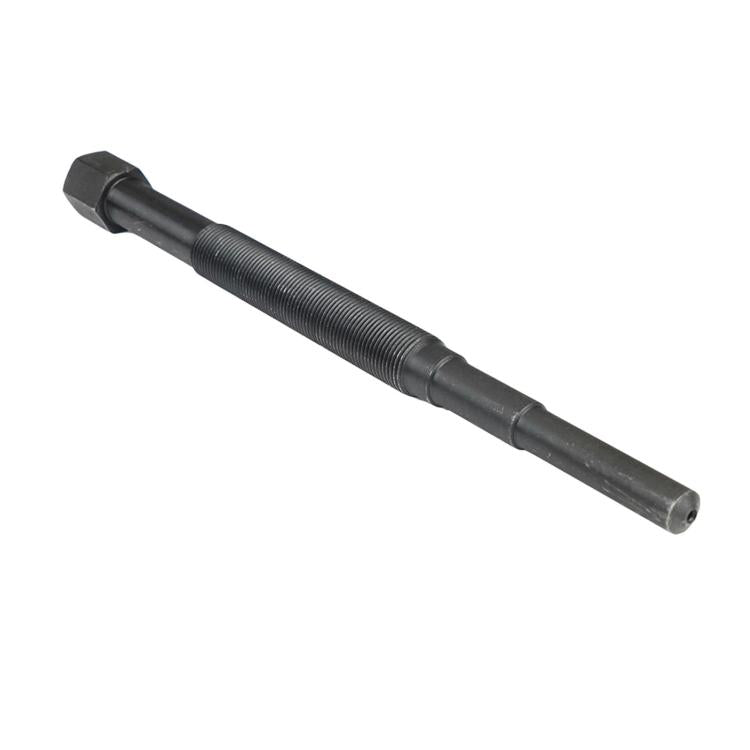 Dark metal clutch puller tool with hex end and threaded shaft, straight profile
