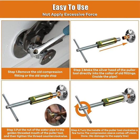 1/2-inch Diameter Compression Sleeve Puller, Iron
