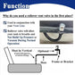 Fuel tank rollover vent valve schematic with hose connection and bracket mount