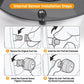 TPMS external sensor installation kit with sensor caps and illustrated step layout