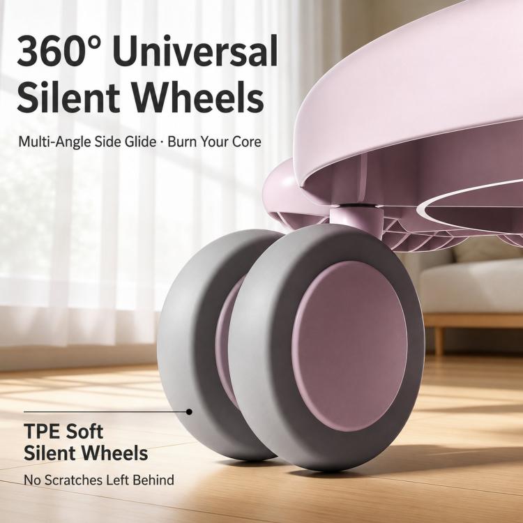 360° silent wheel base for Pilates slider disc trainer