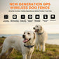 GPS Waterproof Electronic Fence Smart Training Collar for Pets
