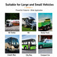 Dash cam compatible with oil tanker, RV, dump truck, bus, and compact car