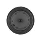 Black rear hub motor wheel with central axle and mounting screws