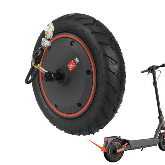 For Xiaomi Electric Scooter 5 Max Rear Hub Motor Assembly 48V 400W With Yuanxing 60/70-6.5 Tubeless Tire, For Xiaomi Electric Scooter 5 Max