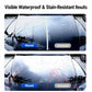 Car wax polisher applicator on car hood with foam pad for polishing