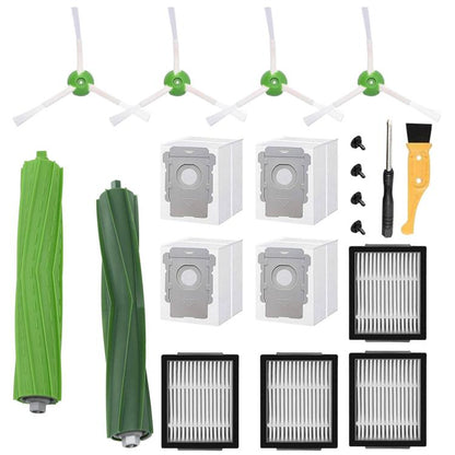 Replacement Parts Kit For iRobot Roomba i7 / i7+ / i3 / i3+ / i4 / i6 / i8 / E5 / E6 / E7 / J7, 14 In 1