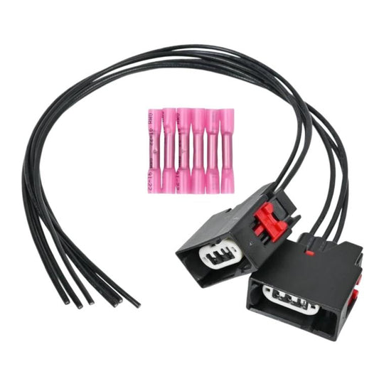 For Jeep Wrangler JK 2007-2018 Front Turn Signal Plug Pigtail Wiring Harness 68065016AB, 68065016AB