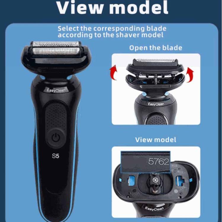 75S Replacement Head For Braun Series 7 Electric Shavers Foil & Cutter Cassette Unit, 75S