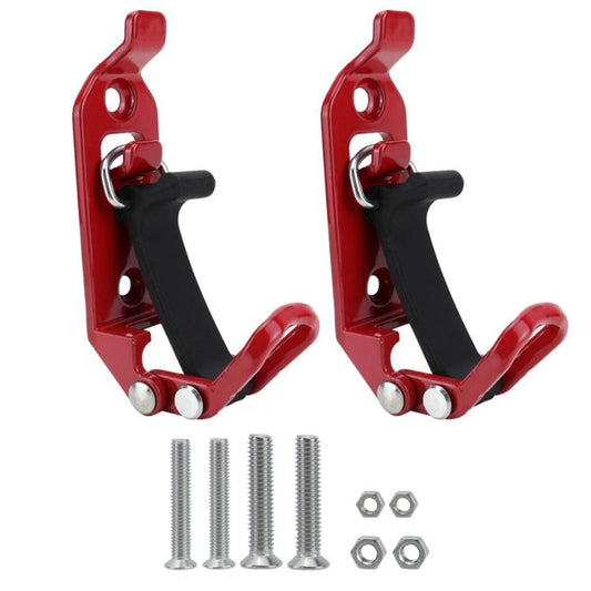 Zinc Alloy Fire-fighting Equipment Fixing Roof Rack Multi-functional Clamp, Red 2pcs /Set, Red 4pcs /Set, Red 6pcs /Set, Orange 2pcs /Set, Orange 4pcs /Set, Orange 6pcs /Set, Black 2pcs /Set, Black 4pcs /Set, Black 6pcs /Set
