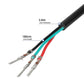 Wiring cable specification: 180cm length with 3.8m line thickness and colored leads