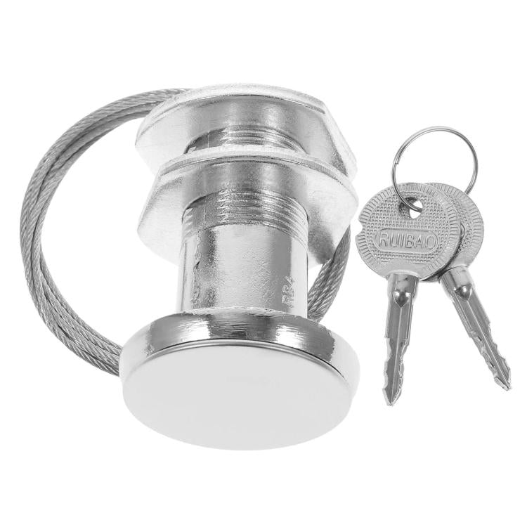 Garage Emergency Lock With Cable & Cover Manual Garage Door Lock With Cross Key