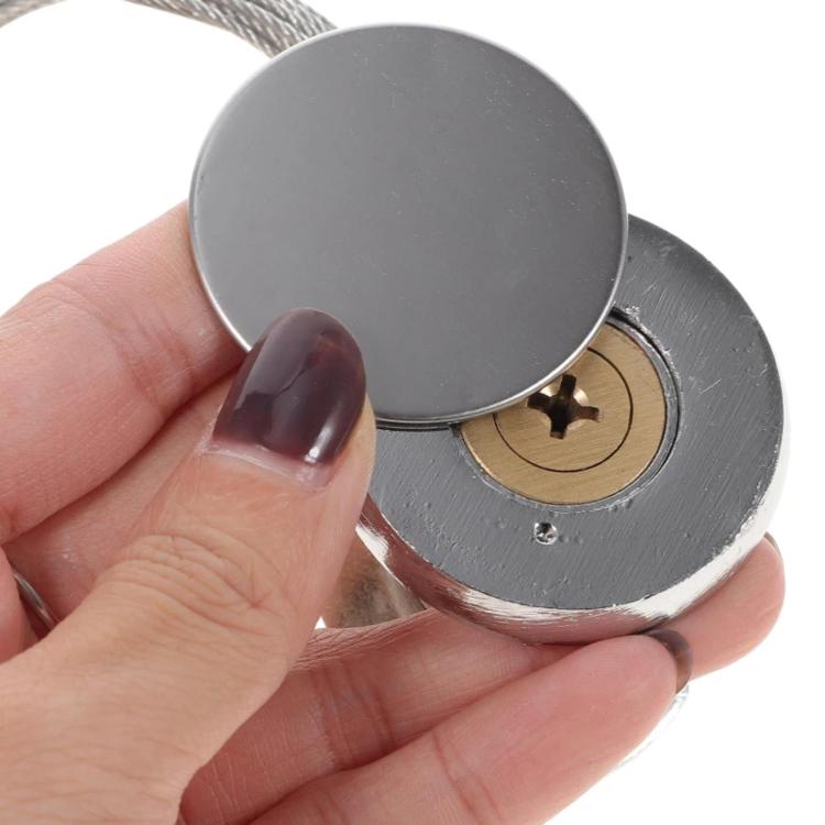Garage Emergency Lock With Cable & Cover Manual Garage Door Lock With Cross Key