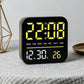 Digital Alarm Clock LED Desk Clock with Night Light USB Output Dimmable Display