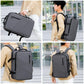 REMOID Expandable Travel Laptop Backpack Waterproof Business Carry On Rucksack With USB Port