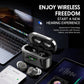 Goodmi Bluetooth Hearing Aids for Seniors App & Button Controlled Sound Amplifier with LED Display