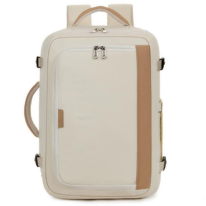 REMOID Travel Business Backpack Water Resistant Carry On Laptop Bag With Luggage Strap
