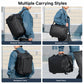 REMOID Travel Laptop Backpack Convertible Shoulder Bag With Luggage Strap