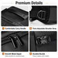 REMOID Travel Laptop Backpack Convertible Shoulder Bag With Luggage Strap