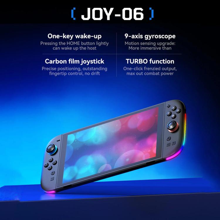 Dark wireless game controller next to a handheld screen showing gameplay