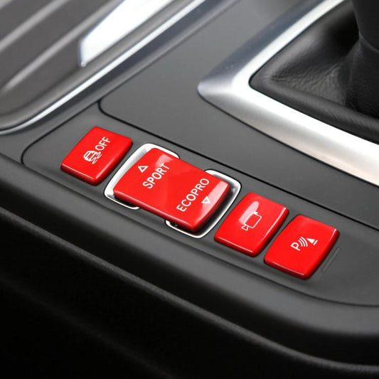 For BMW 1234 Series F Chassis 4pcs /Set Gear Shift Panoramic Camera Reversing Radar Switch Buttons