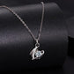 S925 Sterling Silver Heart Wing Moissanite Clavicle Necklace, MSN067