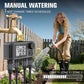 4 Zone Water Hose Timer Programmable 4 Outlet Garden Irrigation Controller with Rain Delay & Child Lock, SGW18