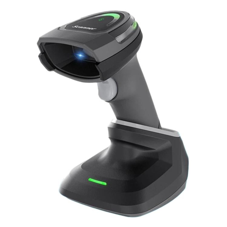 Yokoscan BWHS28AiMax 2.4G Bluetooth Wireless 2D Barcode Scanner Barcode Reader For Supermarket Cashier, No Base, With Base